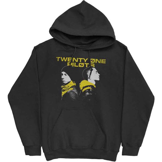 Picture of Twenty One Pilots Unisex Pullover Hoodie: Back To Back