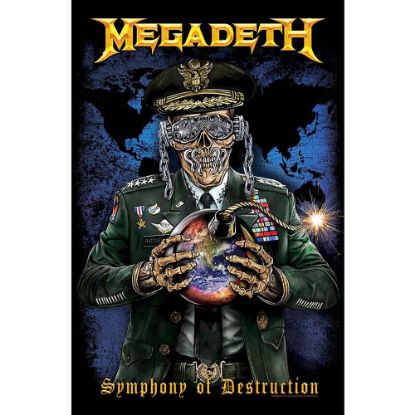 Picture of Megadeth Textile Poster: Symphony of Destruction