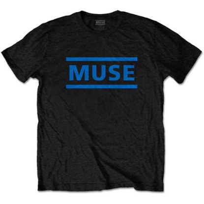 Picture of Muse Unisex T-Shirt: Dark Blue Logo