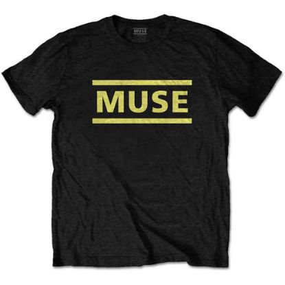 Picture of Muse Unisex T-Shirt: Yellow Logo