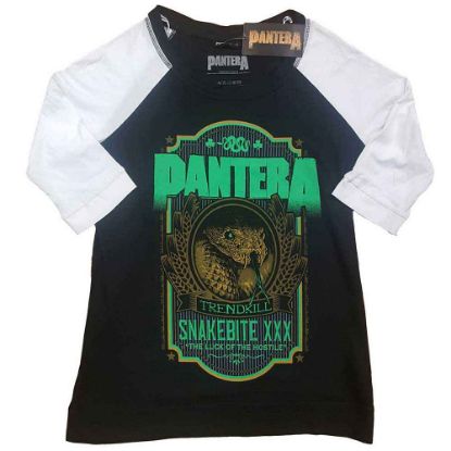 Picture of Pantera Ladies Raglan T-Shirt: Snakebit XXX Label