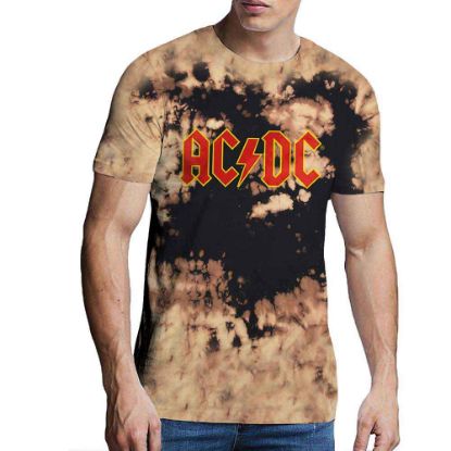 Picture of AC/DC Unisex T-Shirt: Logo Wash Collection