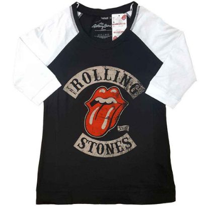 Picture of The Rolling Stones Ladies Raglan T-Shirt: Tour 78