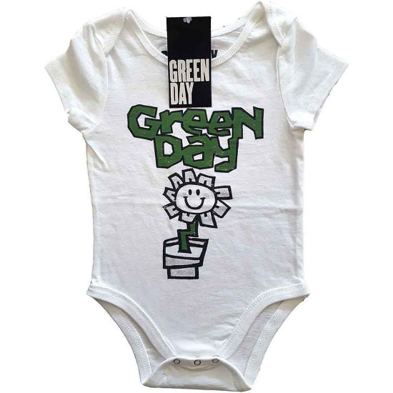 Picture of Green Day Kids Baby Grow: Flower Pot